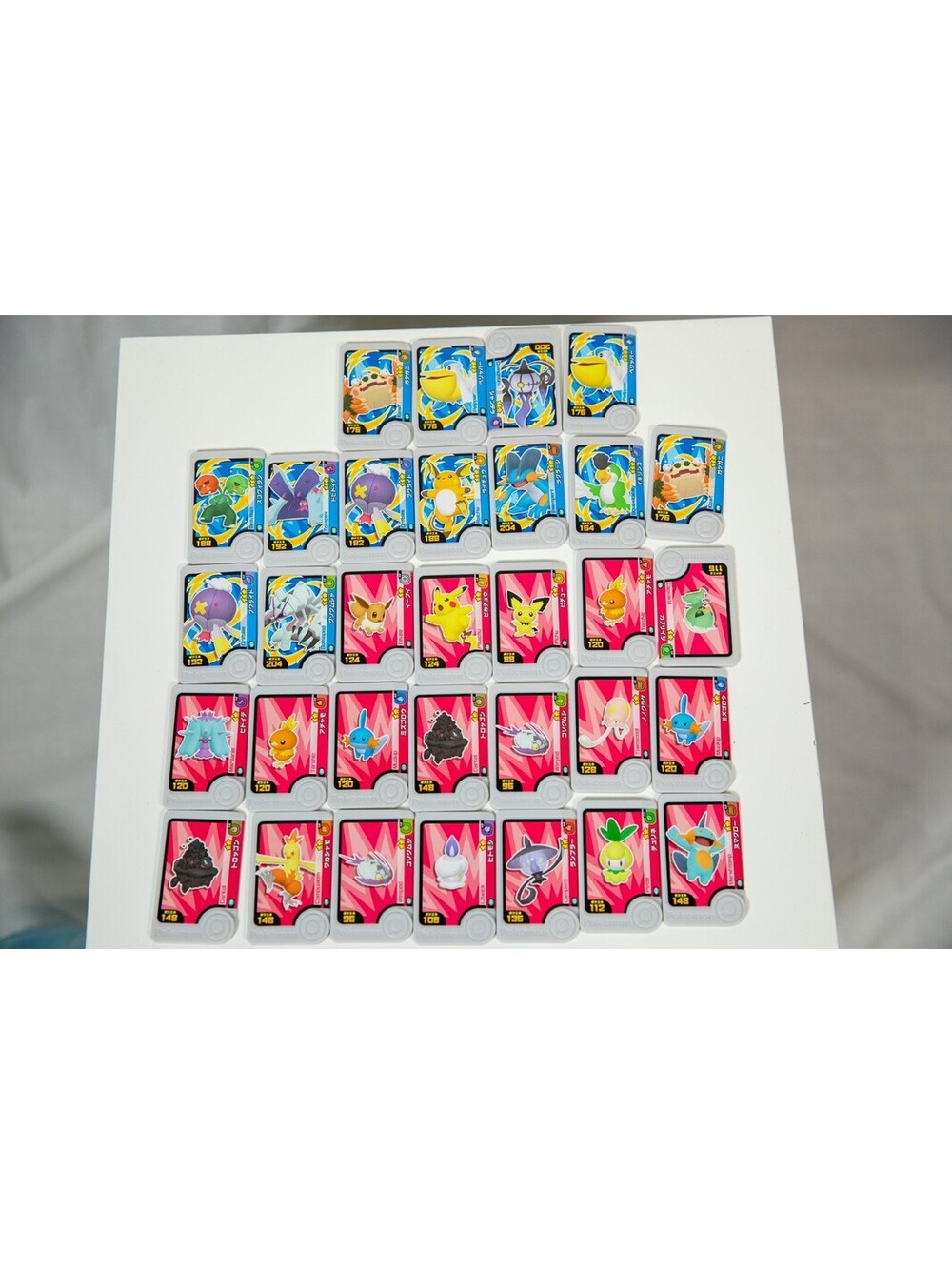Pokémon Frienda Game Picks Lot of 32 from Japan - Pikachu, Eevee, Mudkip & More